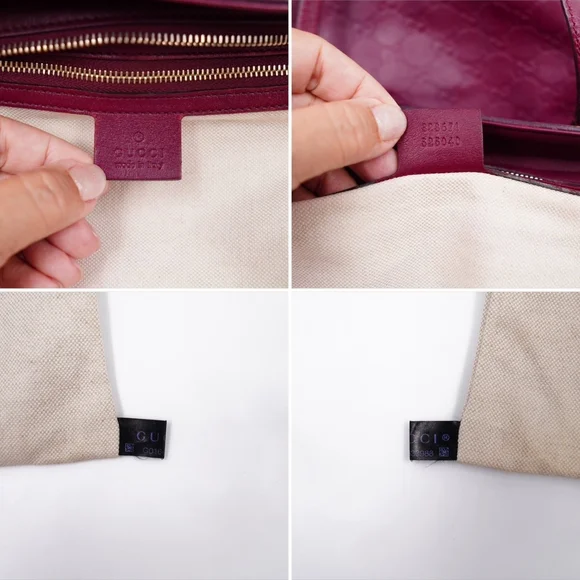 GUCCI BUNDLE Guccissima Shoulder Bag and Wallet - Picture 13 of 16